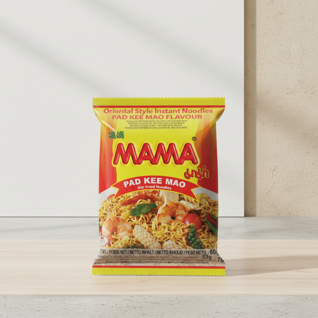 MAMA Nouilles instantanées Pad Kee Mao - 60 g