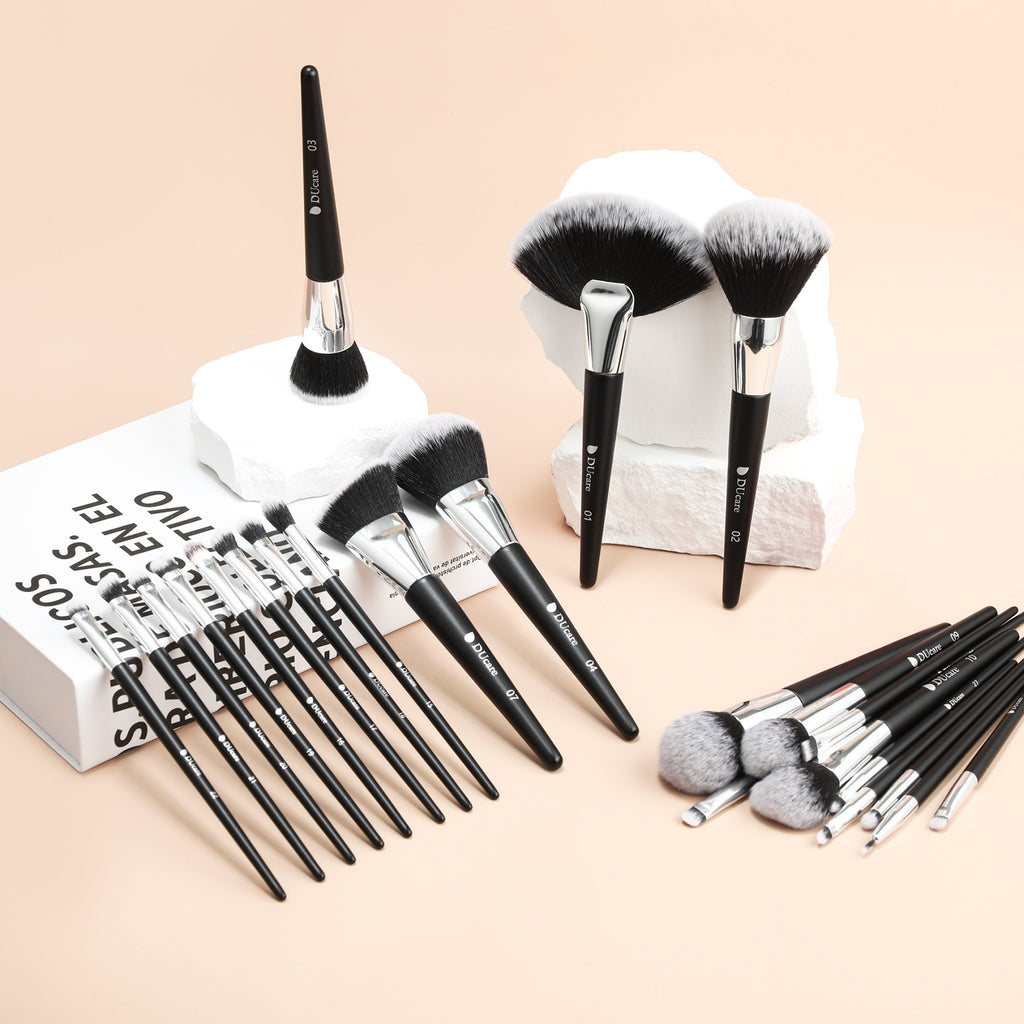 DUcare Lot professionnel de pinceaux de maquillage 32 pièces