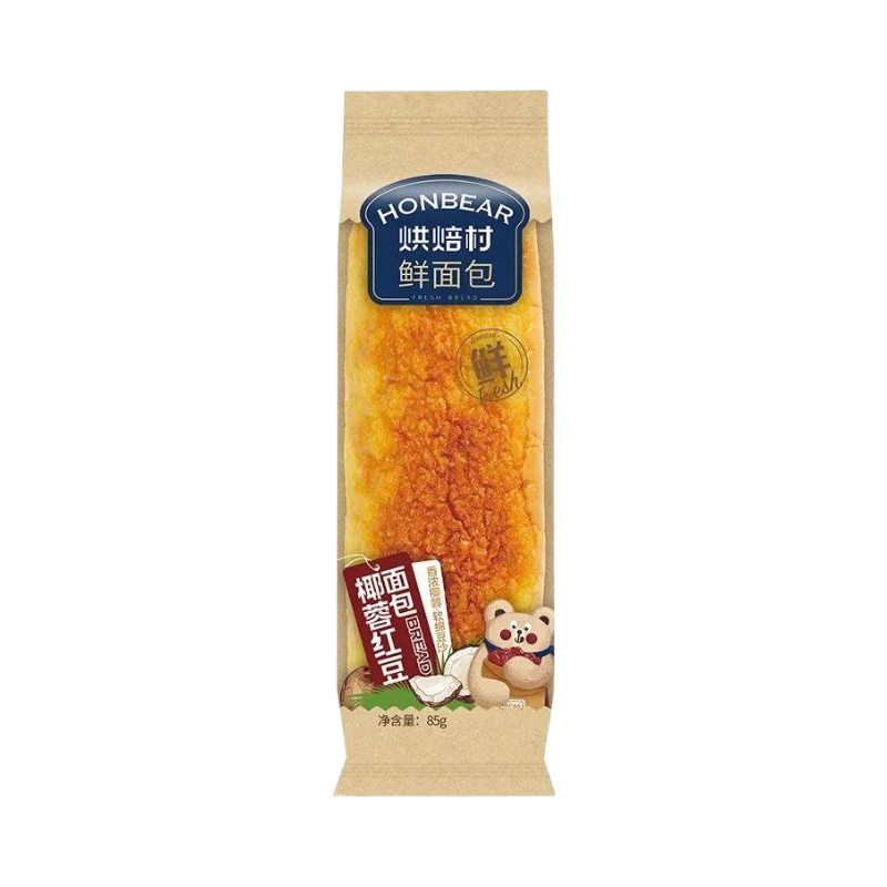 Bakery Village Pain aux haricots rouges et à la noix de coco 85 g