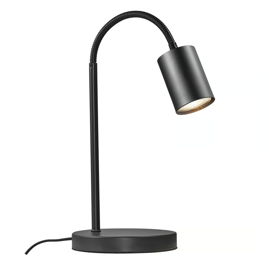 Lampe à poser EXPLORE métal noir IP20 GU10 - Nordlux, Intérieur