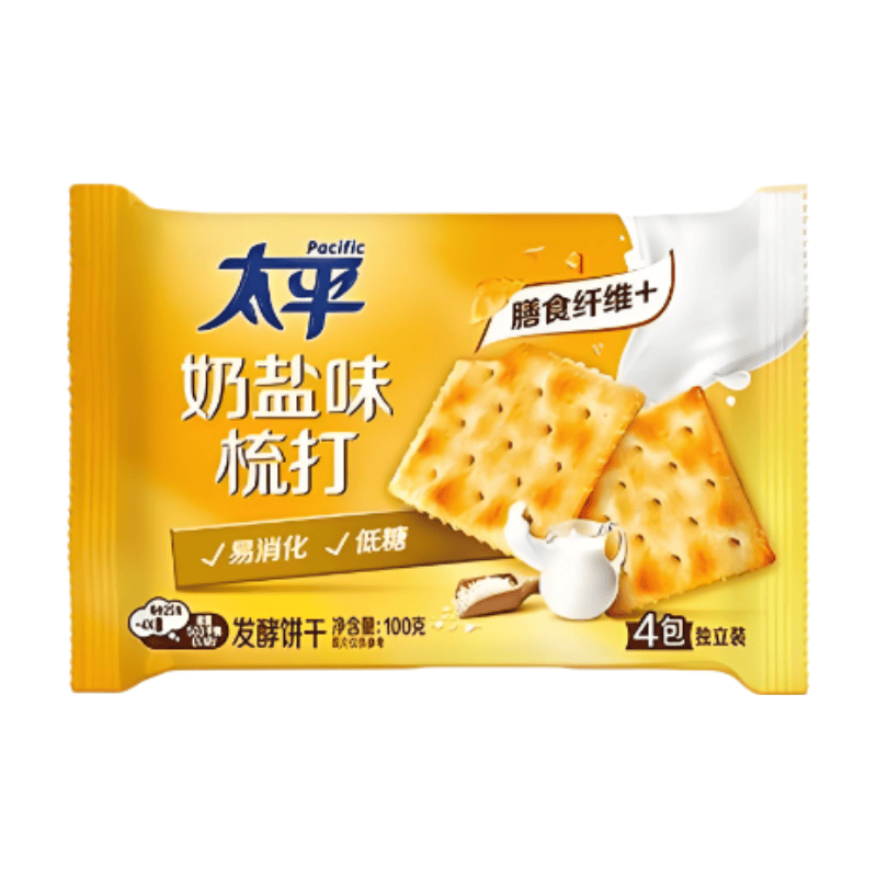 Pacific Crackers salés Saveur Lait salé 100 g