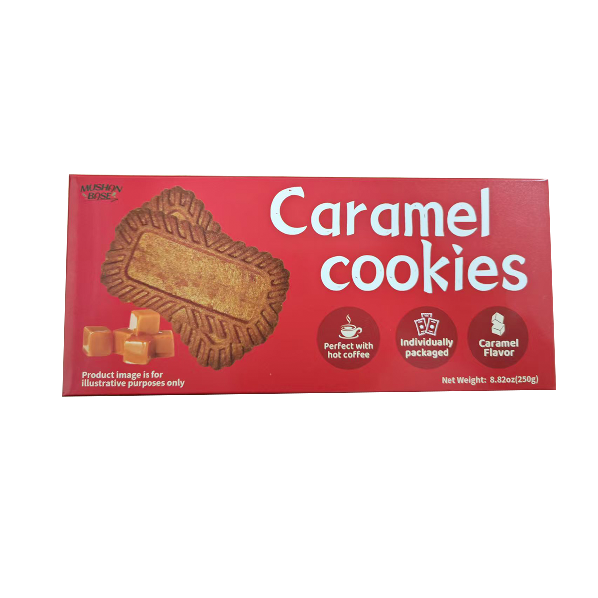 Be＆Cheery Biscuits au caramel 250 g