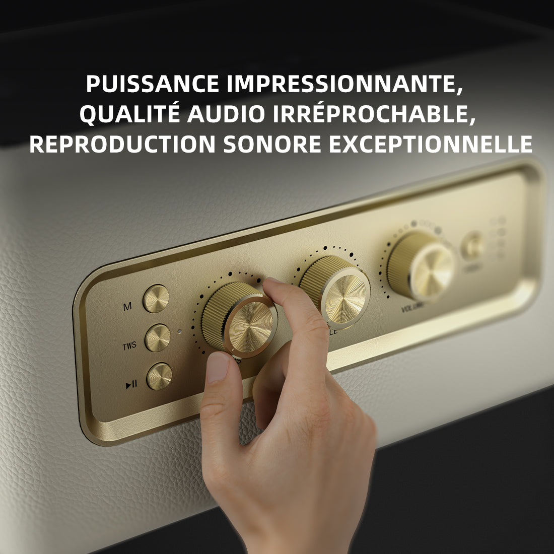 Mlove A200 Enceinte Bluetooth portable - Blanc