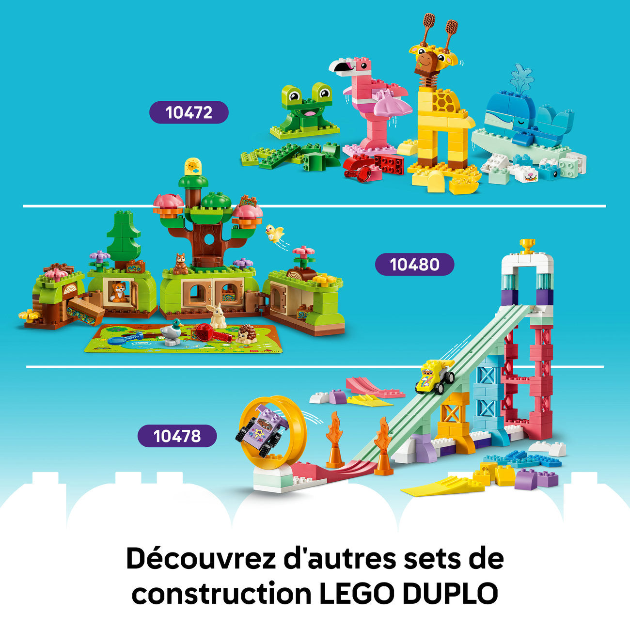 LEGO DUPLO Classic 10479 Boîte créative colorée