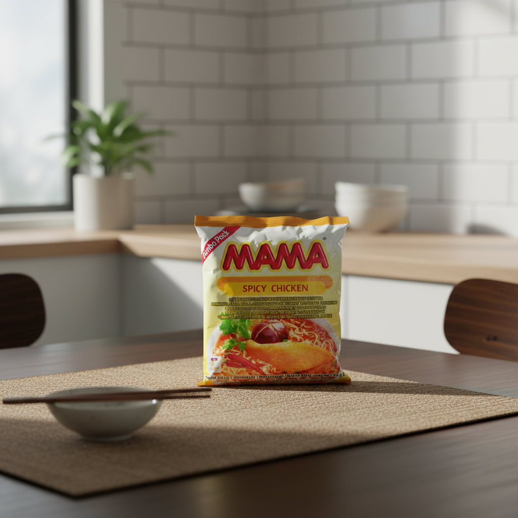 MAMA Nouilles instantanées saveur poulet épicé 90 g