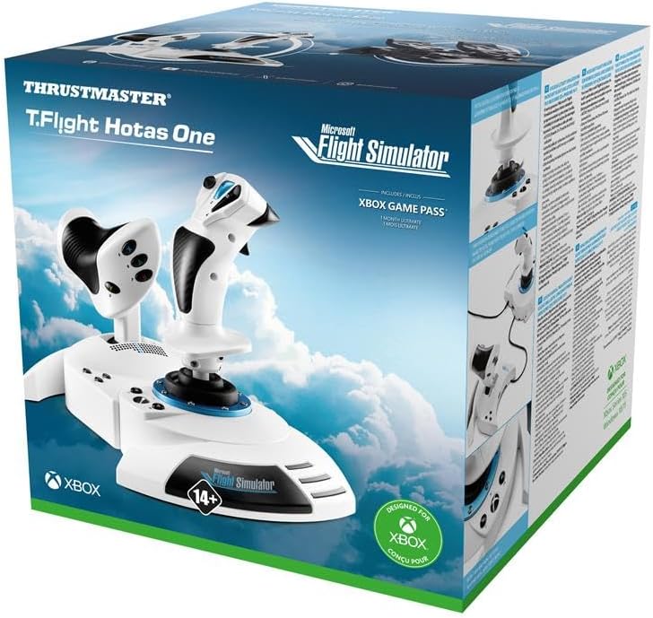 Thrustmaster T.Flight Hotas One Édition Spéciale Microsoft Flight Simulator Manette de vol pour Xbox/PC