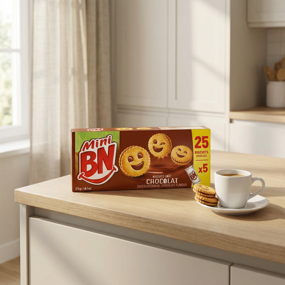 BN Mini Biscuits goût chocolat - 175 g