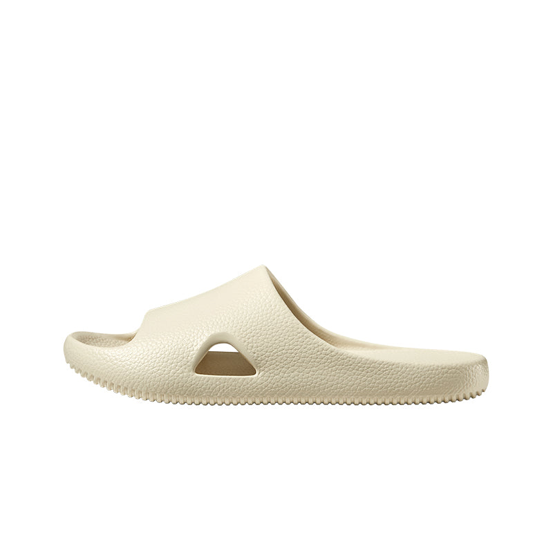 PUXI Tongs en bois de litchi, sable clair, pointure 37-38, unisexe, style minimaliste