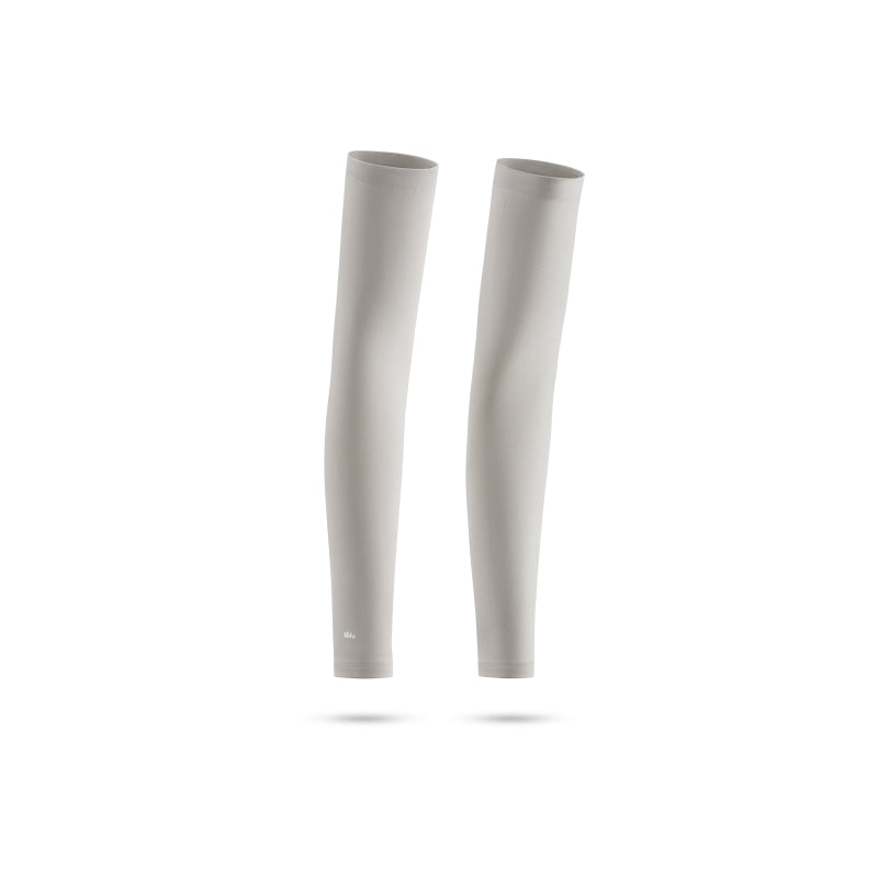 Beneunder Manches de protection solaire rafraîchissantes pour femme été AL378 Cyclisme sports de plein air trajet - Gris fumé - S