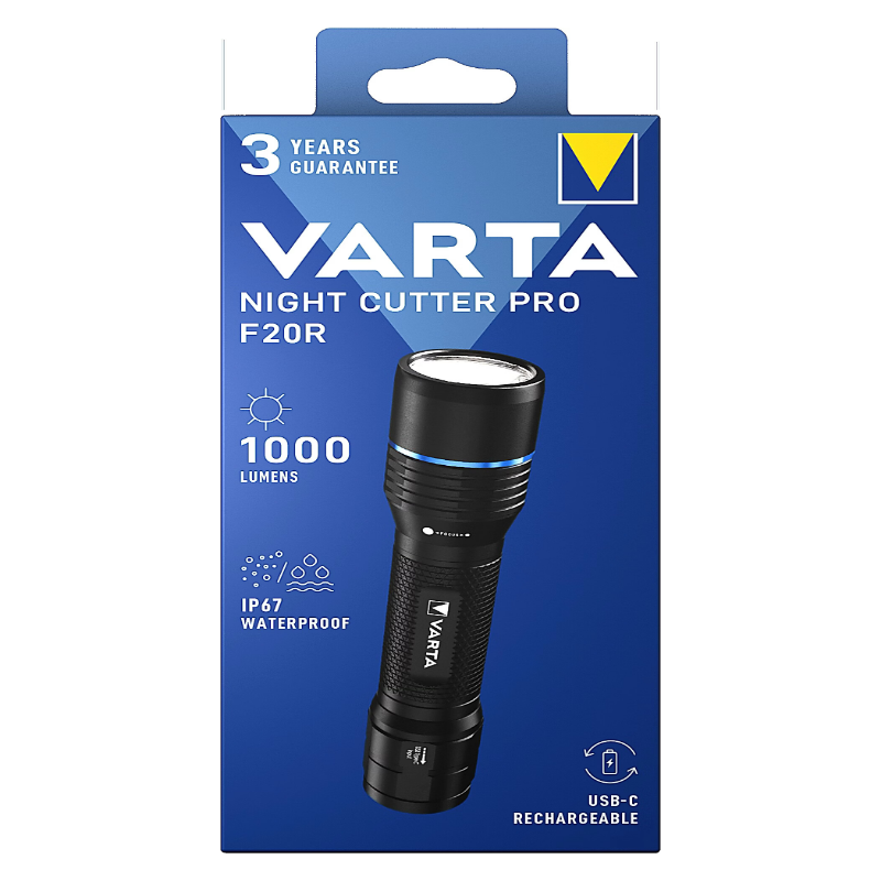 Varta torche night cutter pro f20r
