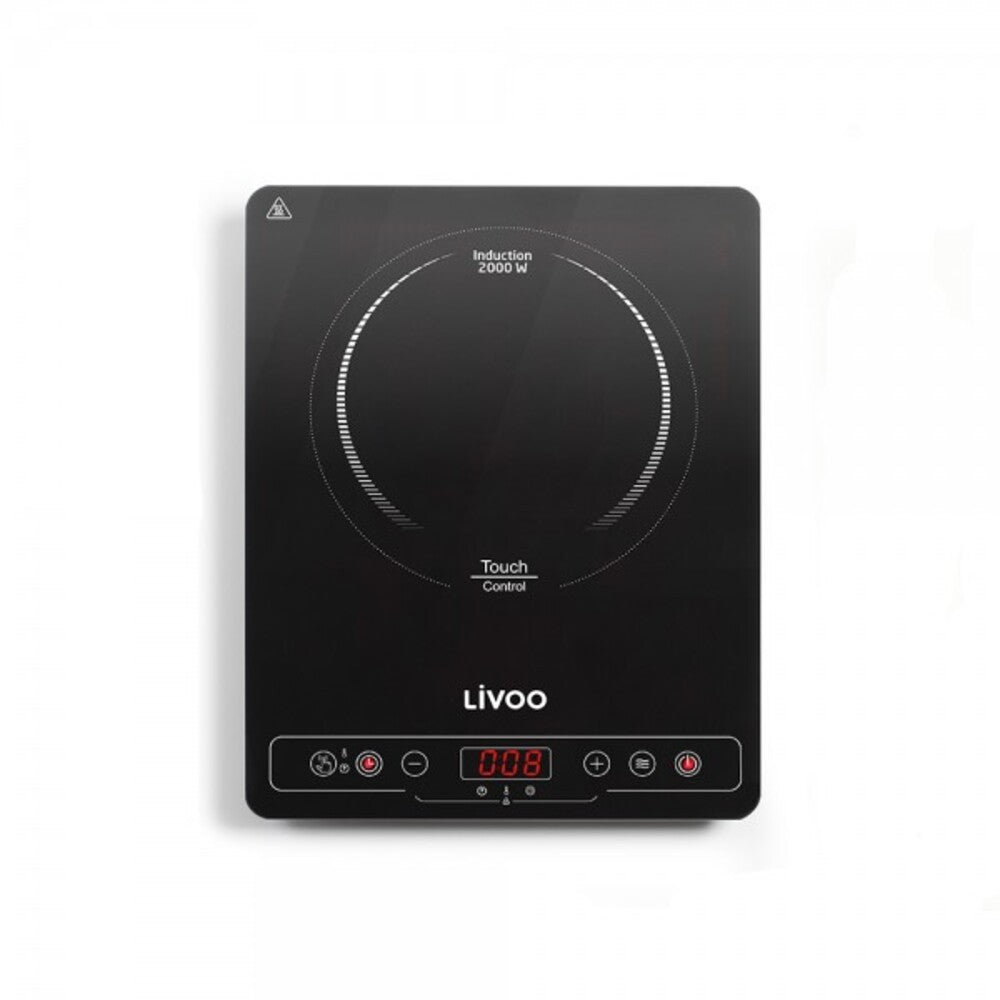 Livoo DOC235 plaque Noir Comptoir 28 cm Plaque avec zone à induction 1 zone(s)
