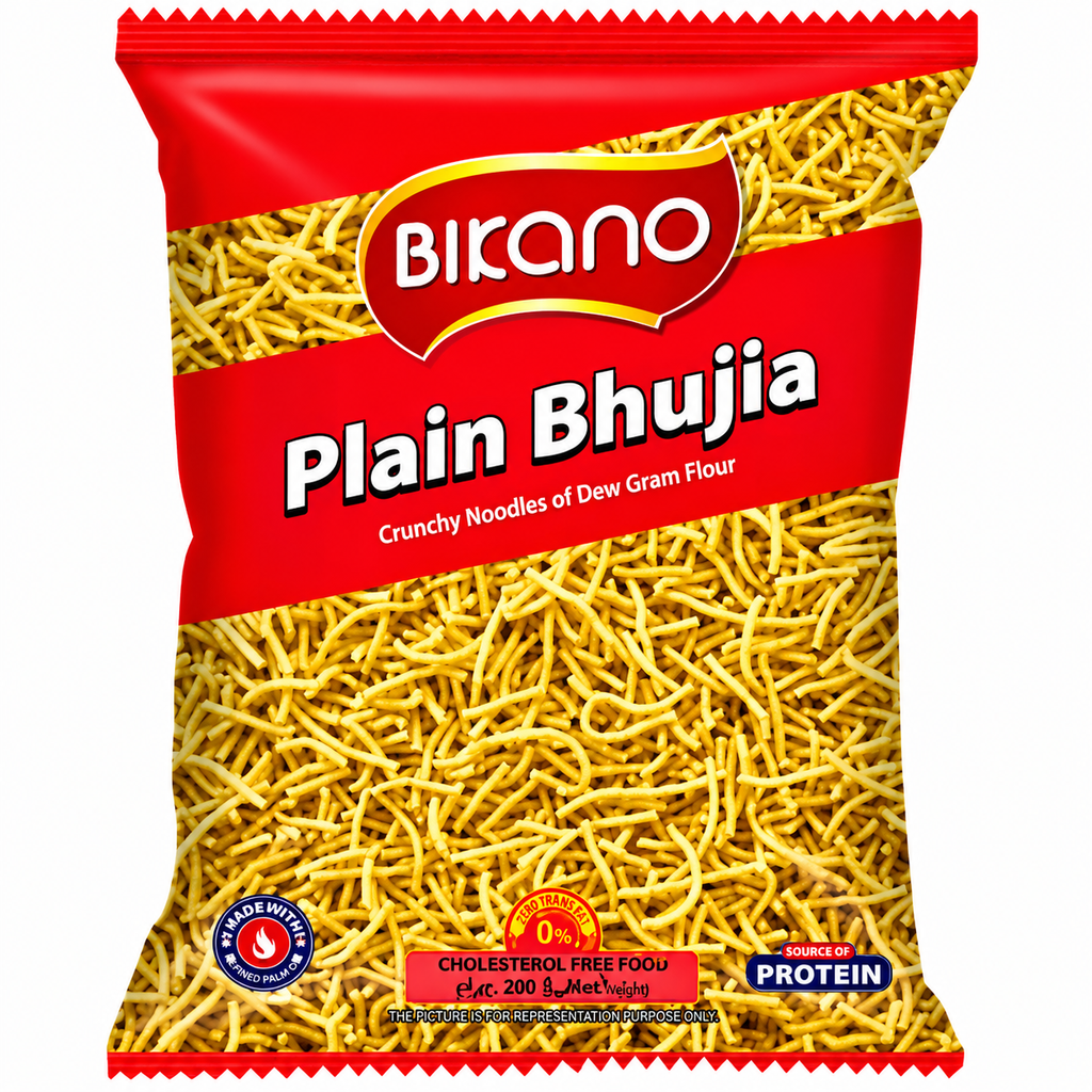 Bikano Bhujia de Bikaner nouilles croquantes de haricot matki 200 g