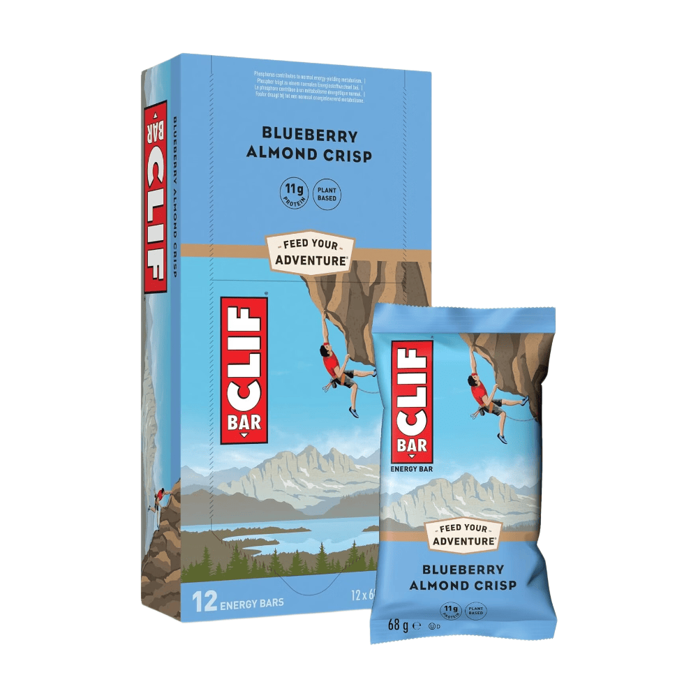 CLIF Bar Barre énergétique myrtille, 12 x 68 g