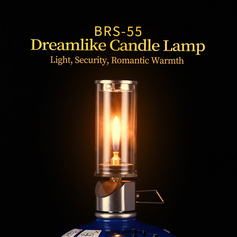 BRS Série 55 Lampe de camping à gaz - 10,4 cm