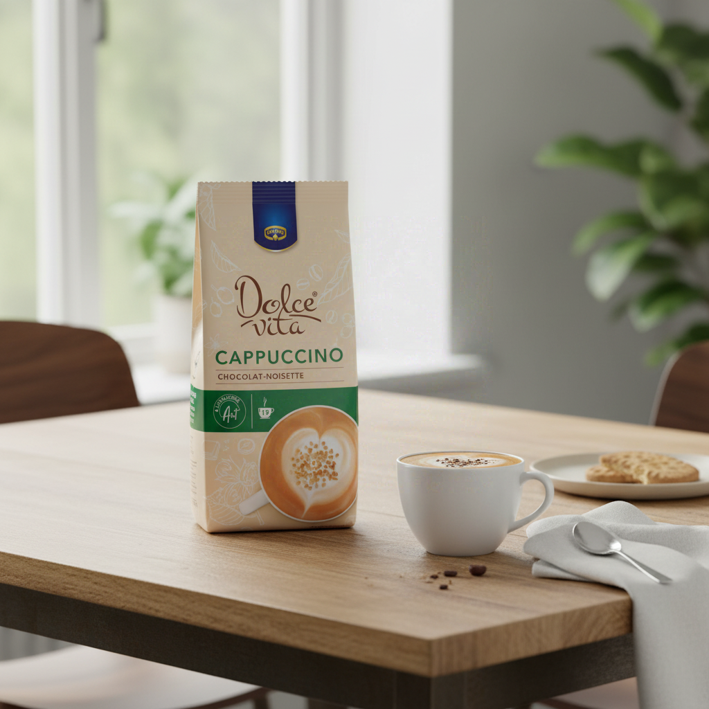 DOLCE VITA Cappuccino chocolat-noisette - 380 g