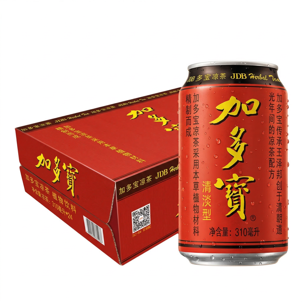 Jiaduobao Tisane 310ml*24 bouteilles【Vendu uniquement en France, Belgique, Luxembourg】