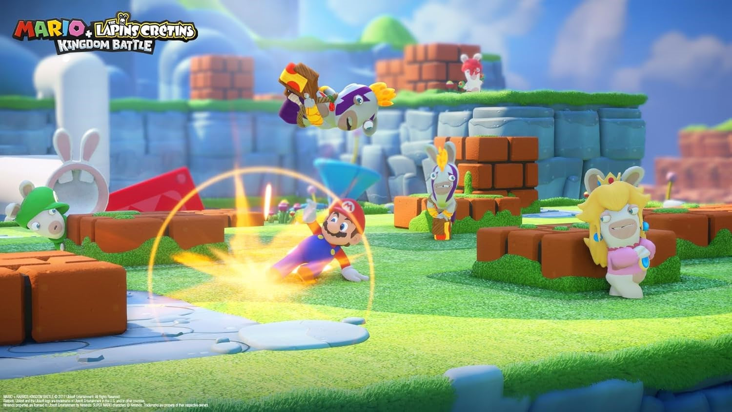 Mario + Les Lapins Crétins Kingdom Battle et Mario + Les Lapins Crétins Sparks of Hope - Code de téléchargement - Switch - Version Française