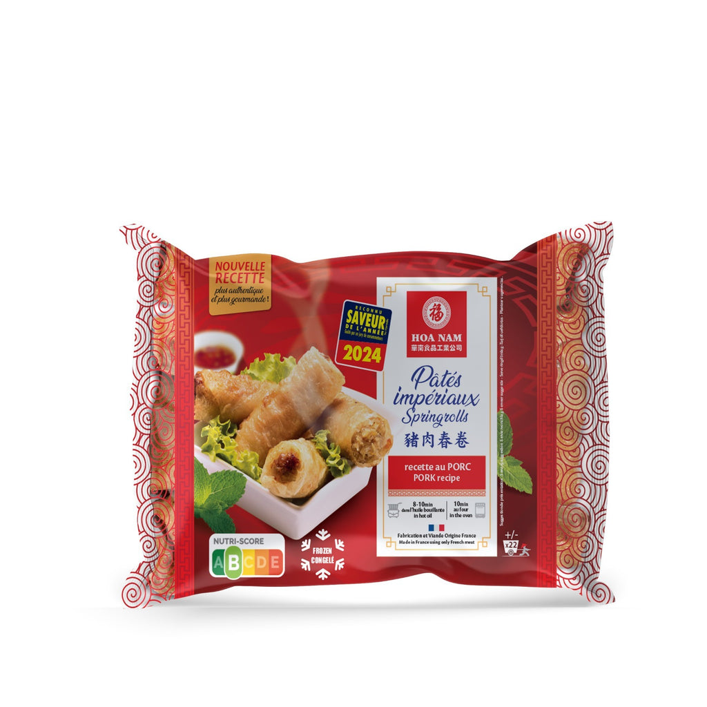 Hoa Nam Nems au porc – env. 22 pièces, 814 g