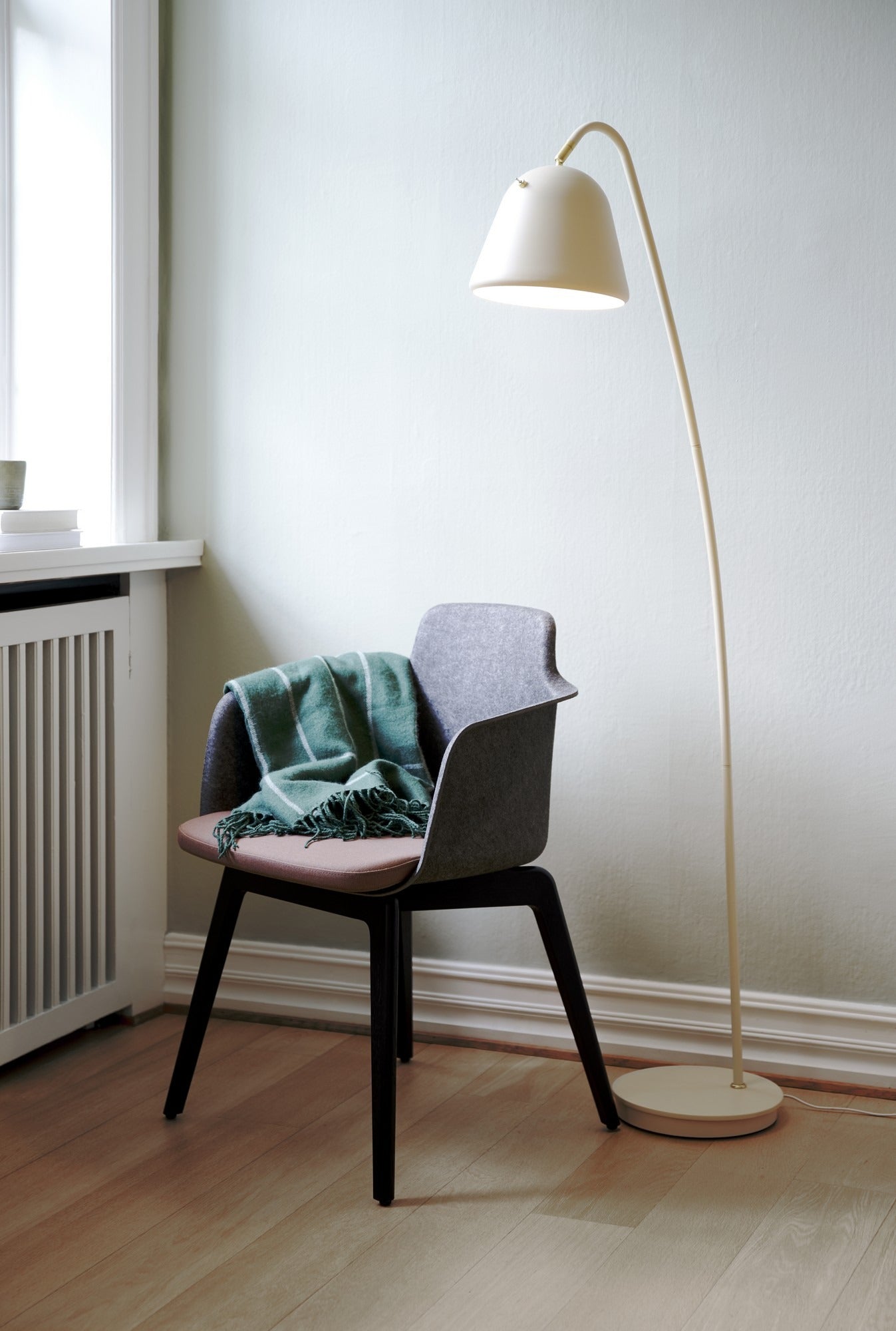 Lampadaire FLEUR 24 métal beige IP20 E27 - Nordlux, Intérieur