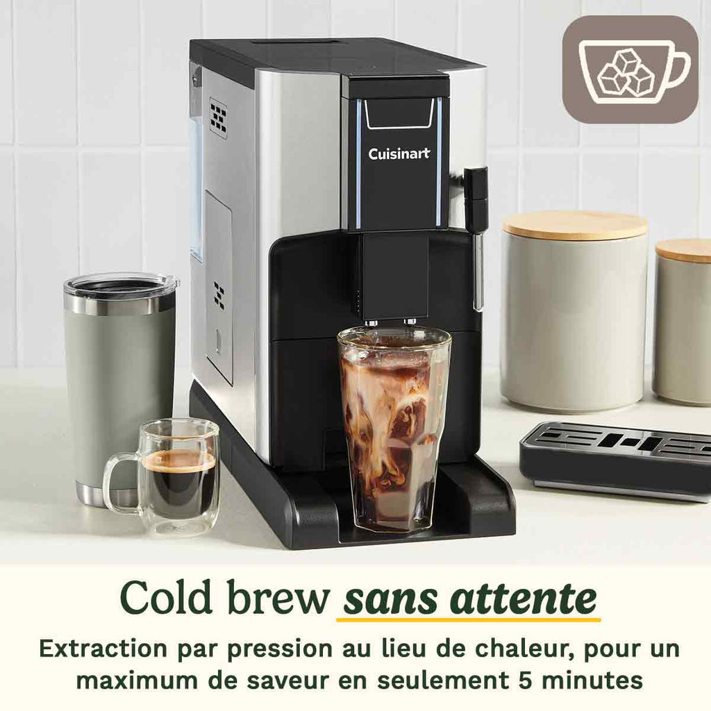 Cuisinart EM550E Machine à café entièrement automatique, 4 options de café d'une simple touche