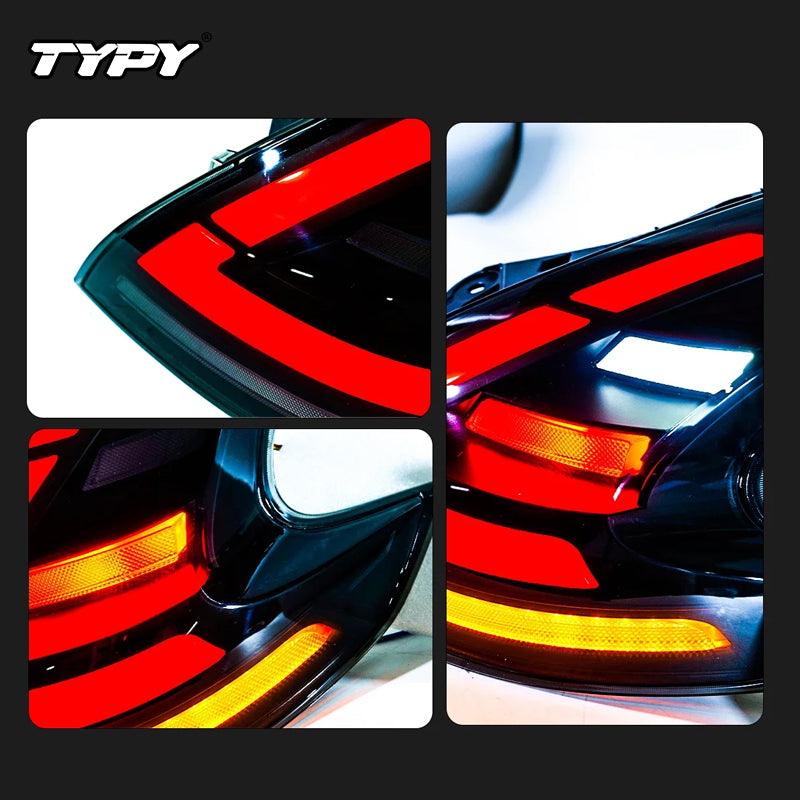 TYPY Feu arrière LED projecteur pour Nissan 370Z 2013-2019, feu de jour, accessoires d’automobile