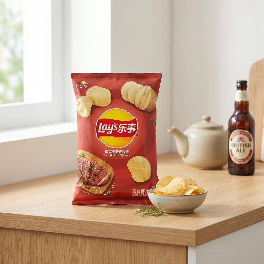 Lay's Chips saveur BBQ Texas - 70 g