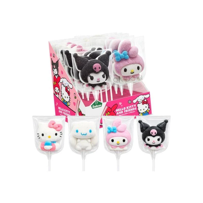 MEASTY Sanrio Sucette Guimauve 45 g (Motif aléatoire)
