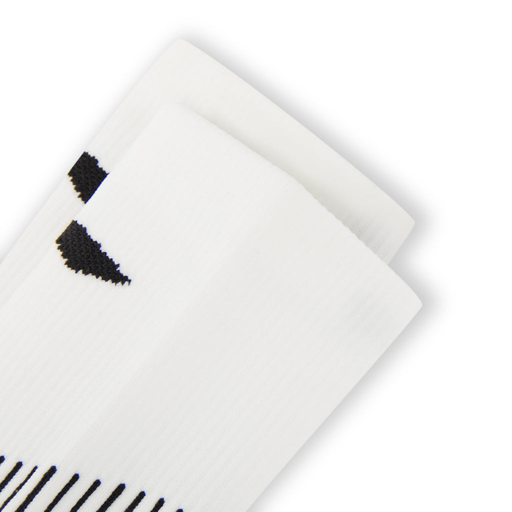 LI-NING Chaussettes mi-longues de basket-ball résistantes, confortables et respirantes blanc XL