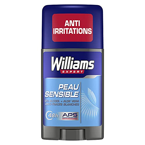 WILLIAMS Expert Déodorant Stick Peaux Sensibles 48H 75 ml