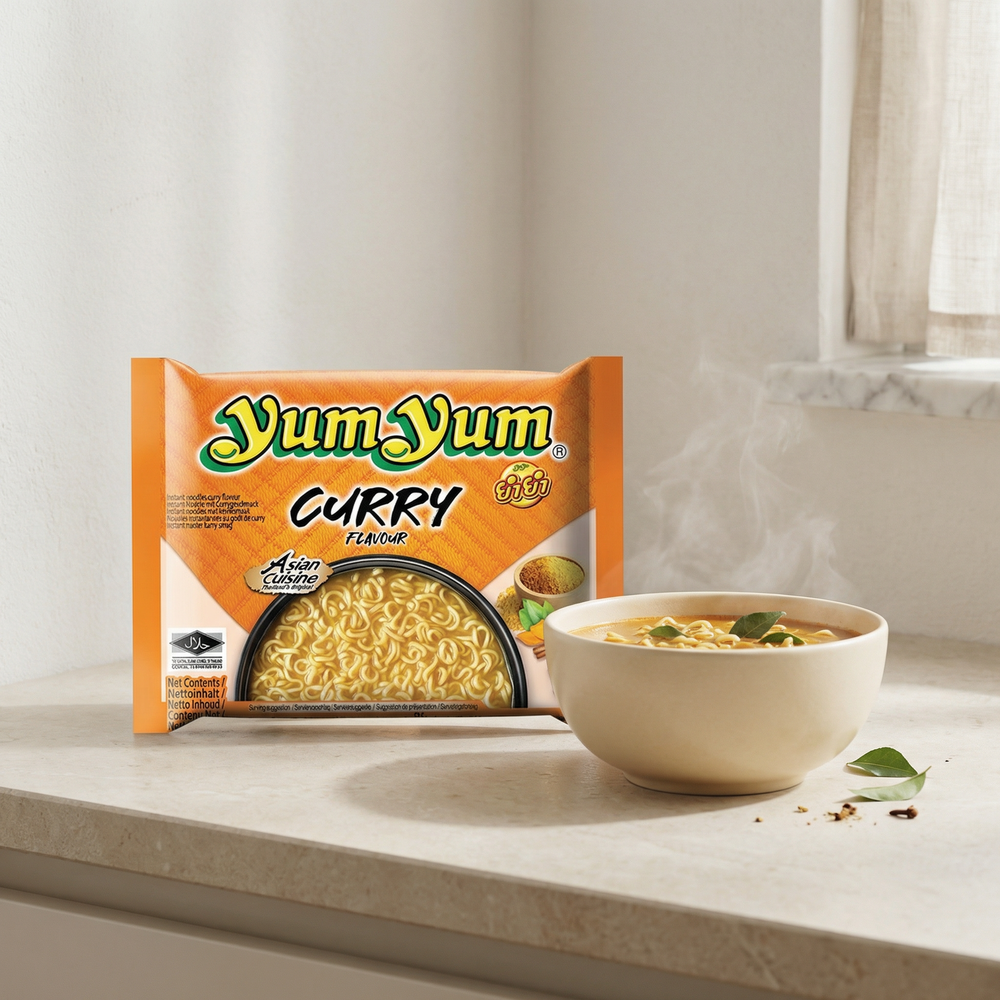 Yum Yum Soupe de nouilles au curry HL 60 g
