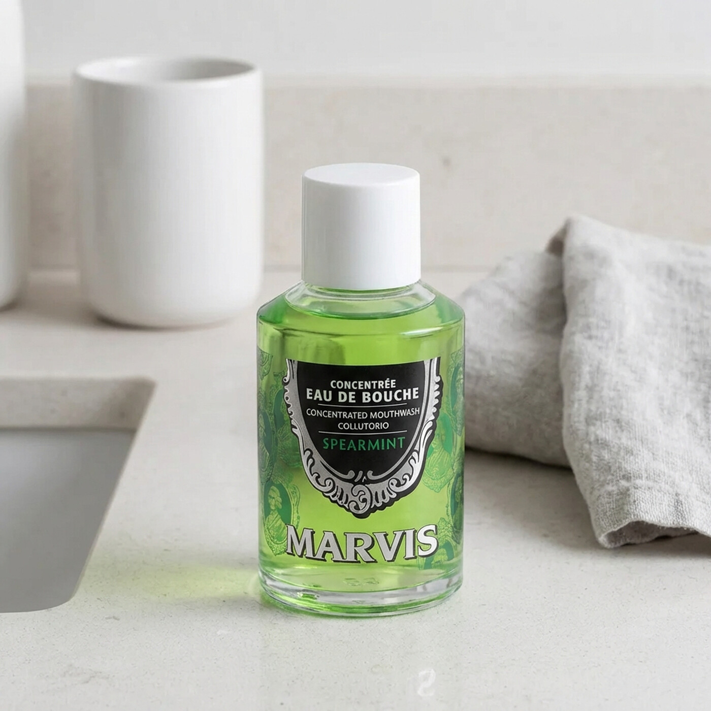 MARVIS Bain de bouche concentré à la menthe verte - 120 ml