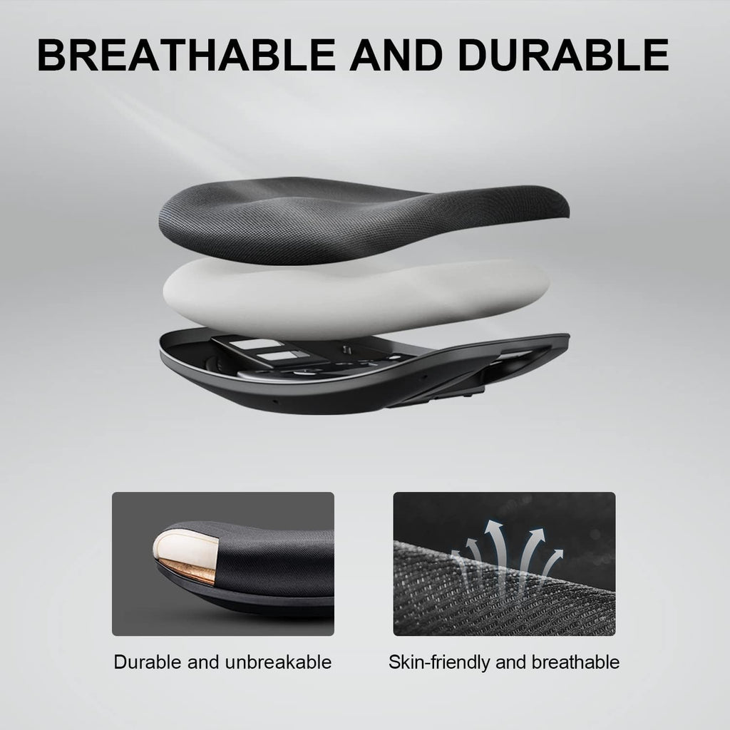 Sihoo M18 Chaise de bureau à dossier haut en tissu mesh respirant et ergonomique, avec appui-tête réglable et soutien lombaire, roulettes universelles améliorées, noir