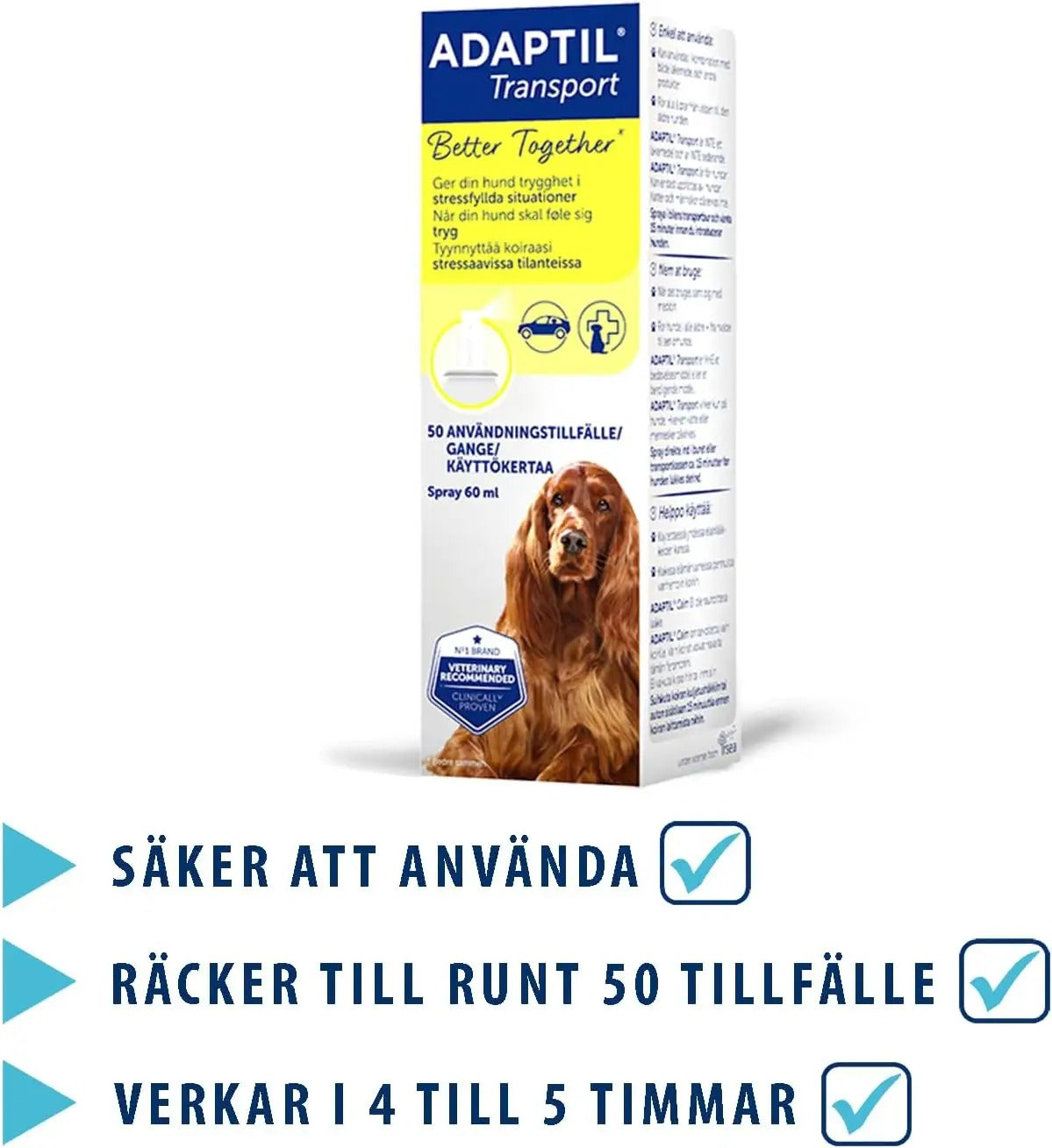 ADAPTIL Spray anti-stress pour chien - 60 ml