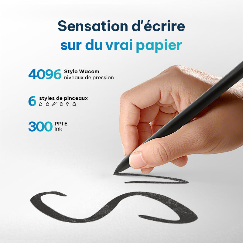 iFLYTEK AINOTE 2 tablette à encre électronique, tablette d’écriture 10,65" avec stylet, carnet numérique 4,2 mm, prise de notes par IA, prise en charge de ChatGPT, transcription en 16 langues, compatible Google Play pour réunions et études