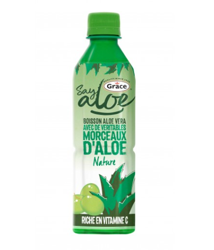 GRACE boisson aloe vera nature bouteille 12x50cl