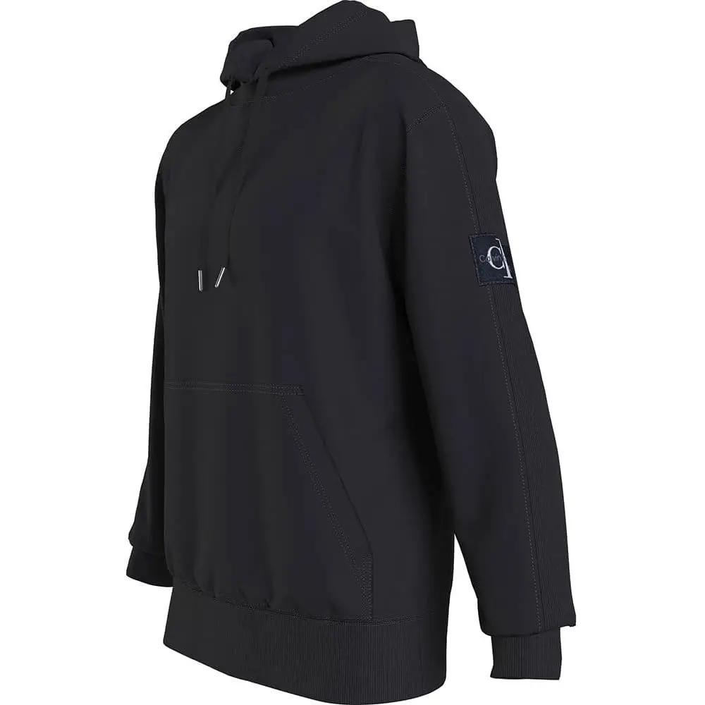 CALVIN KLEIN Sweat à capuche à logo - Noir