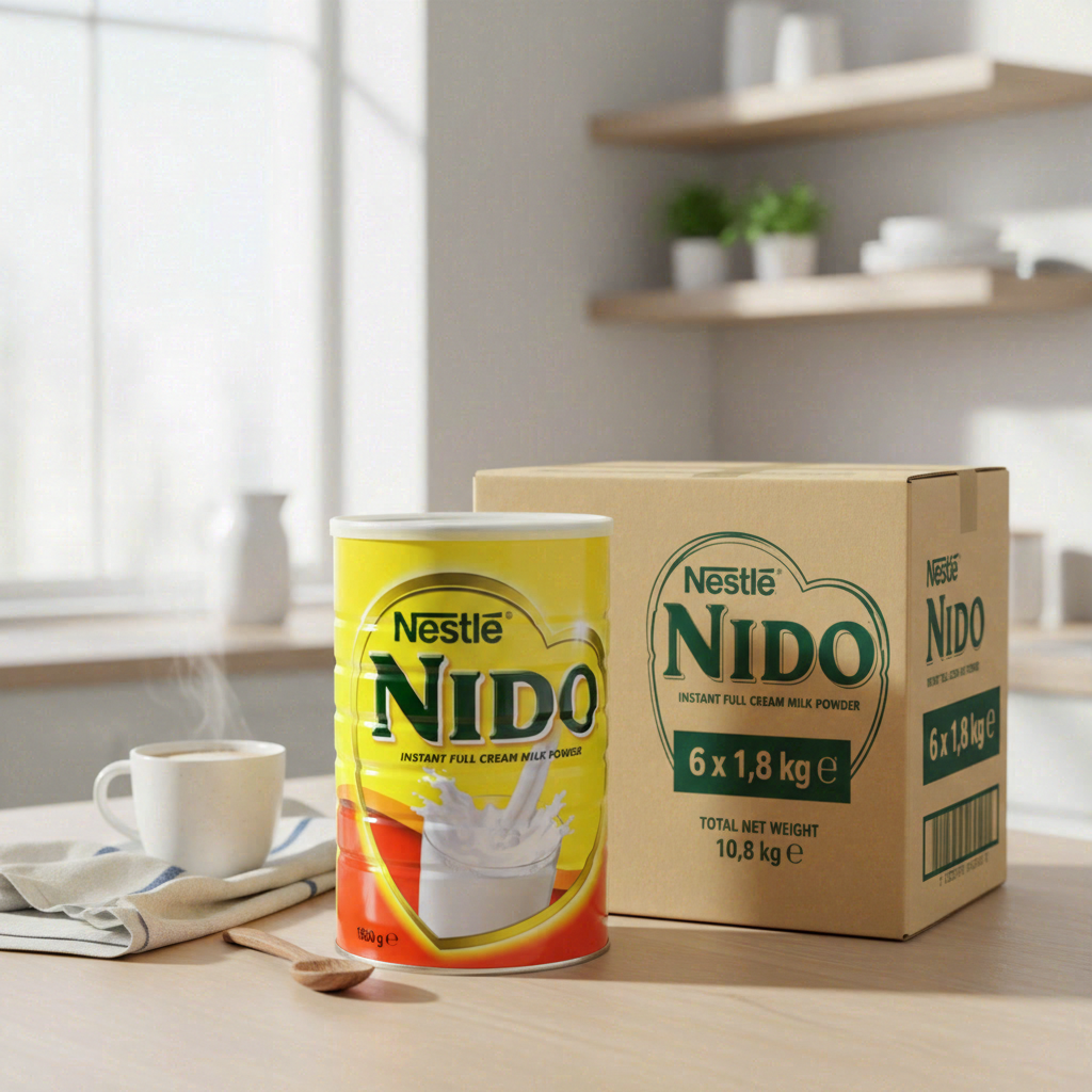 NIDO Lait entier en poudre instantané 6 x 1,8 kg