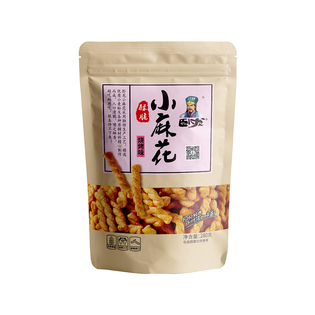 Wo Long Mahua (saveur barbecue) 280 g