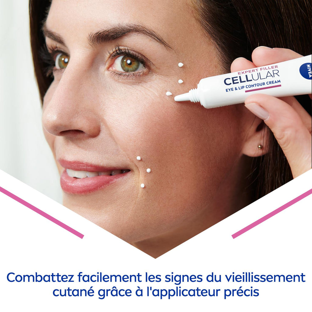 NIVEA Cellular Hyaluron Crème fermeté contour des yeux anti-âge 15 ml