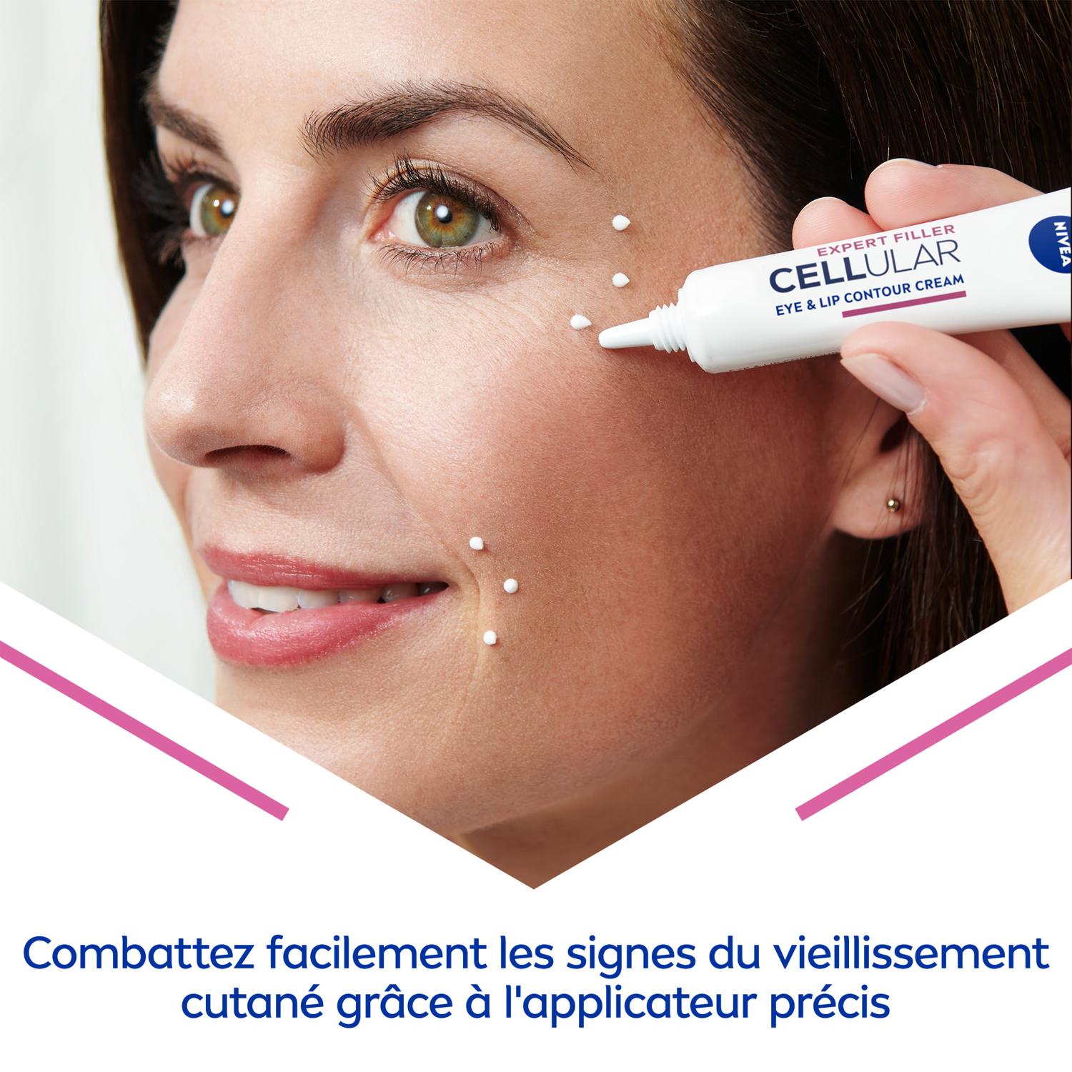NIVEA Cellular Hyaluron Crème fermeté contour des yeux anti-âge 15 ml