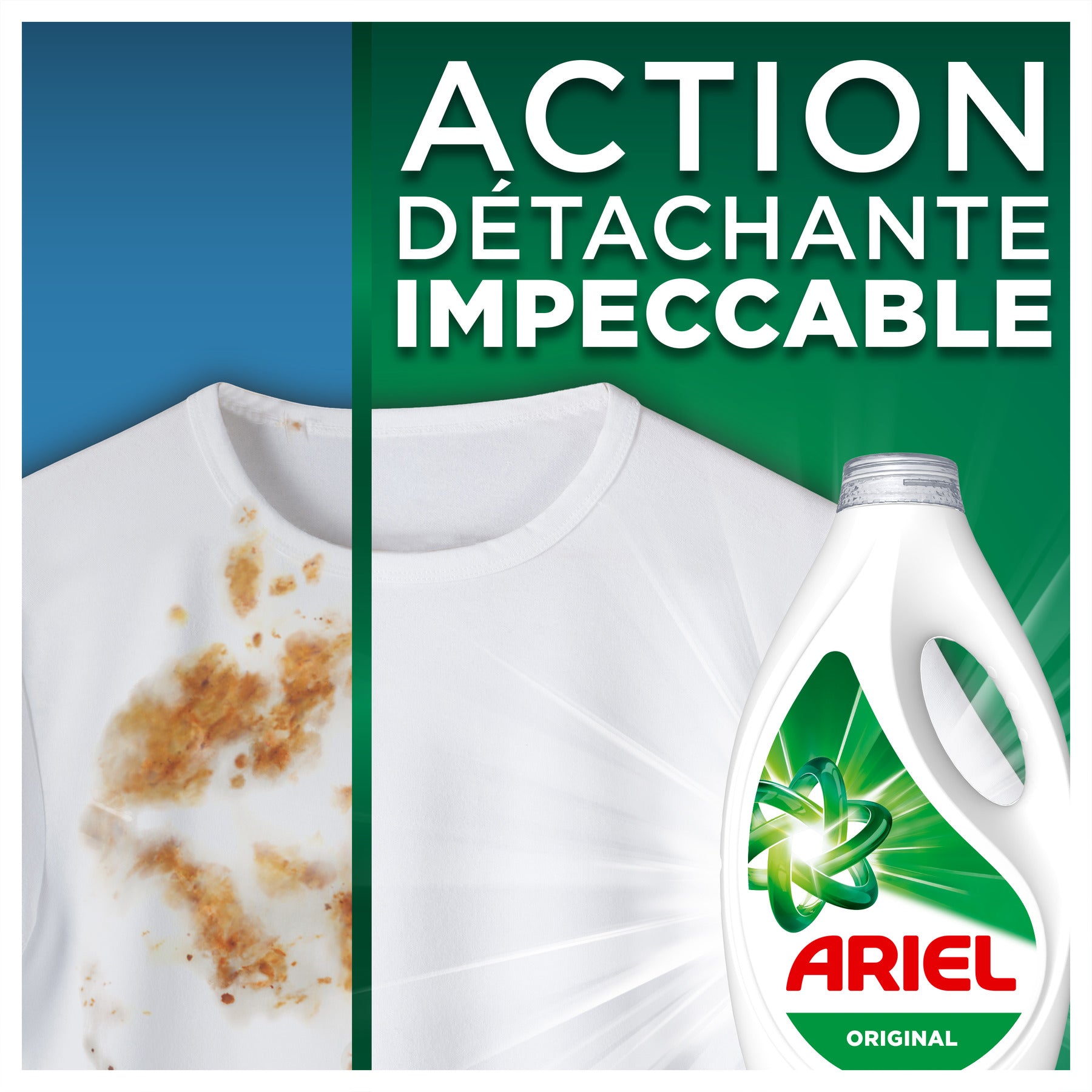 Ariel Lessive liquide Original, 40 lavages, 1,8 L