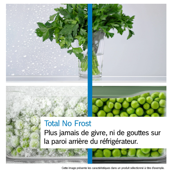 Bosch KGN33NLEB Réfrigérateur et congélateur Classe E 282 L - Inox