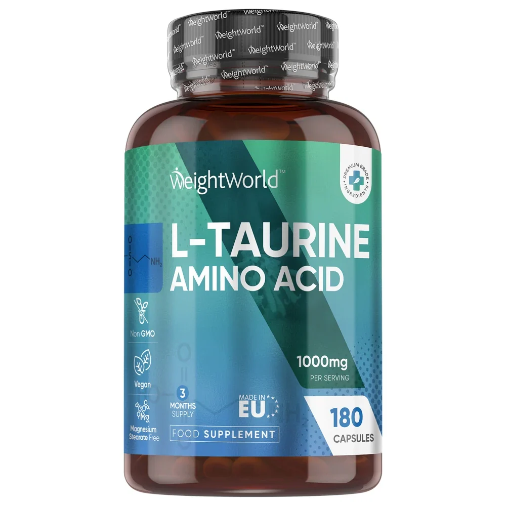 WeightWorld L - Taurine 1000 mg 180 gélules