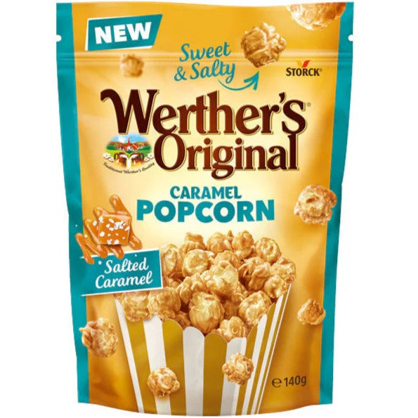 WERTHER'S Original Popcorn au caramel au beurre salé - 140 g