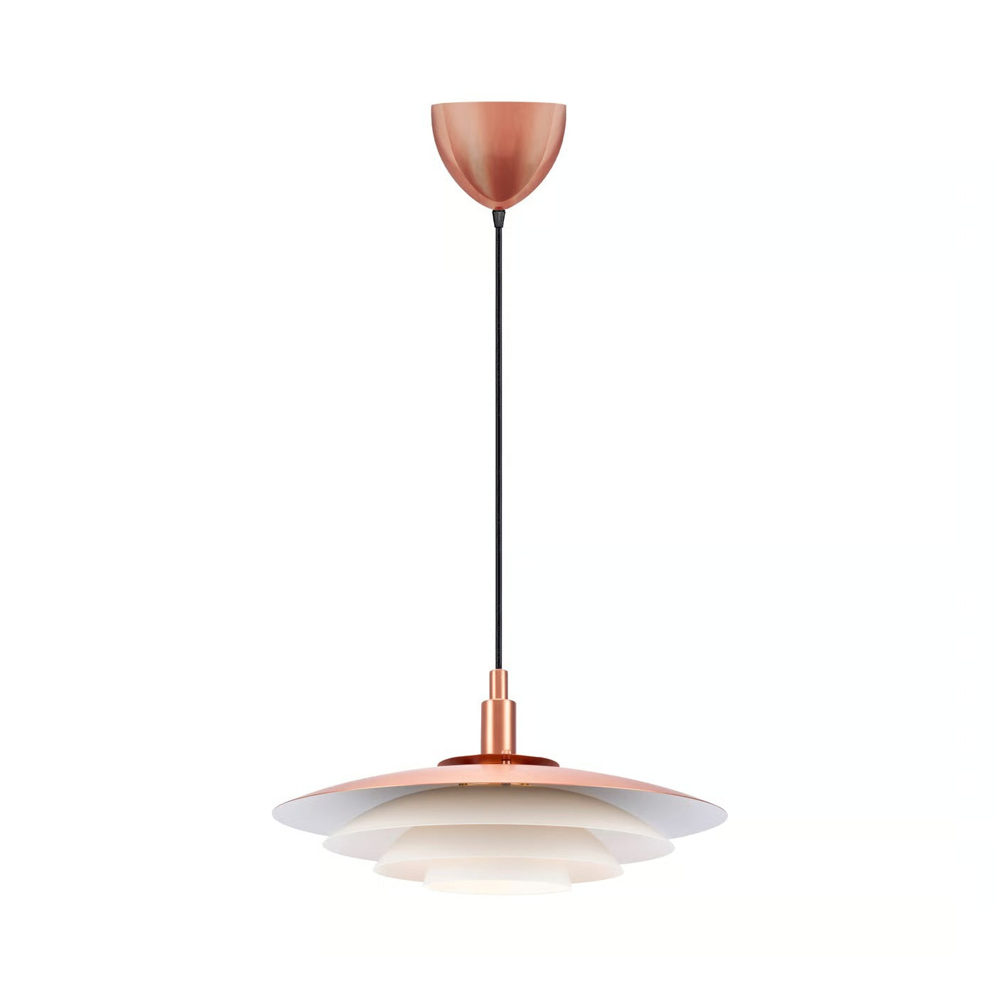 Suspension BRETAGNE 38 métal cuivre IP20 G9 - Nordlux, Intérieur