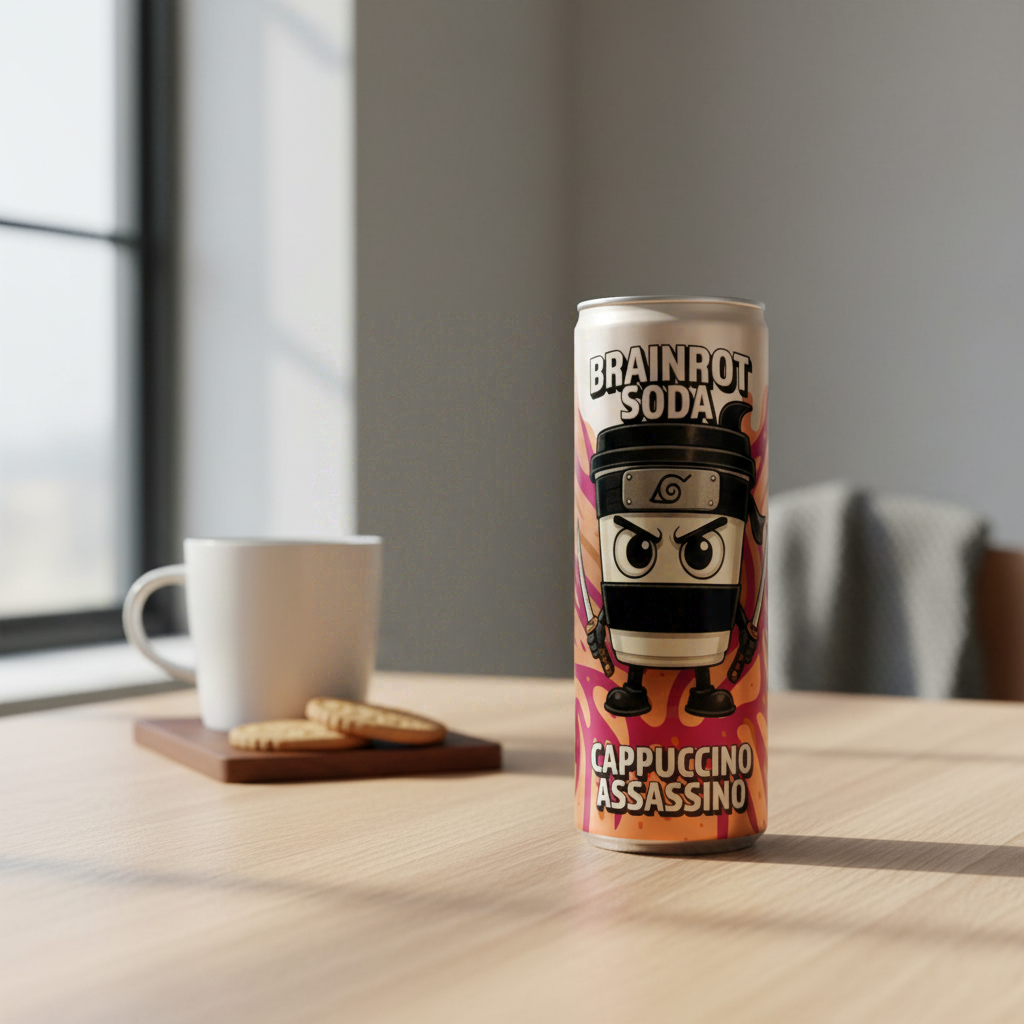 Brainrot Cappuccino Assassino 250 ml