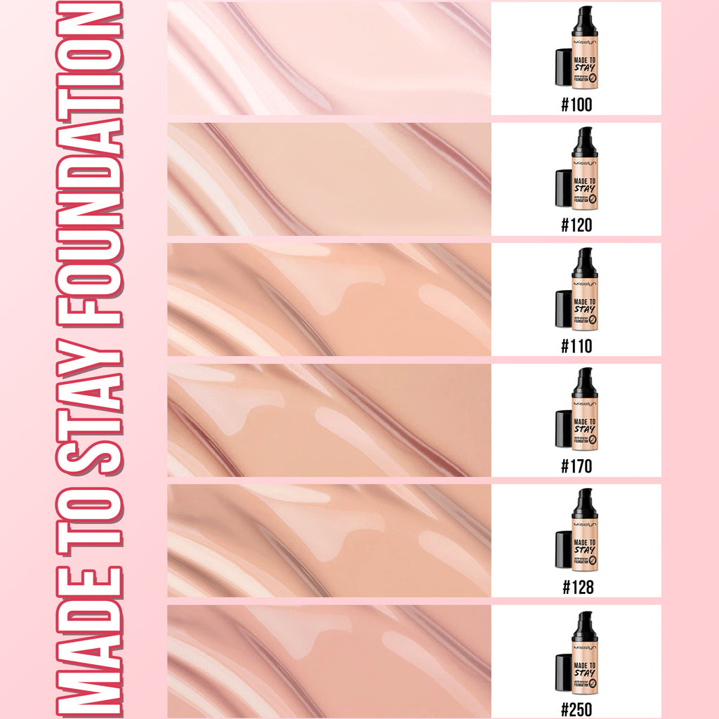 Misslyn Fond de teint longue tenue résistant à l’eau 250 Beige authentique