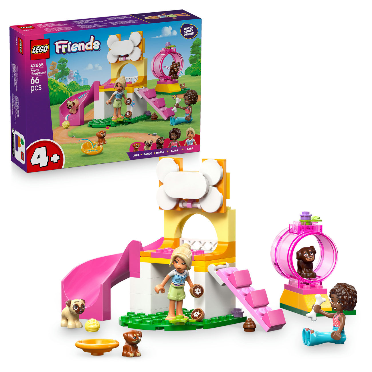 LEGO Friends 42665 L’aire de jeux des chiots