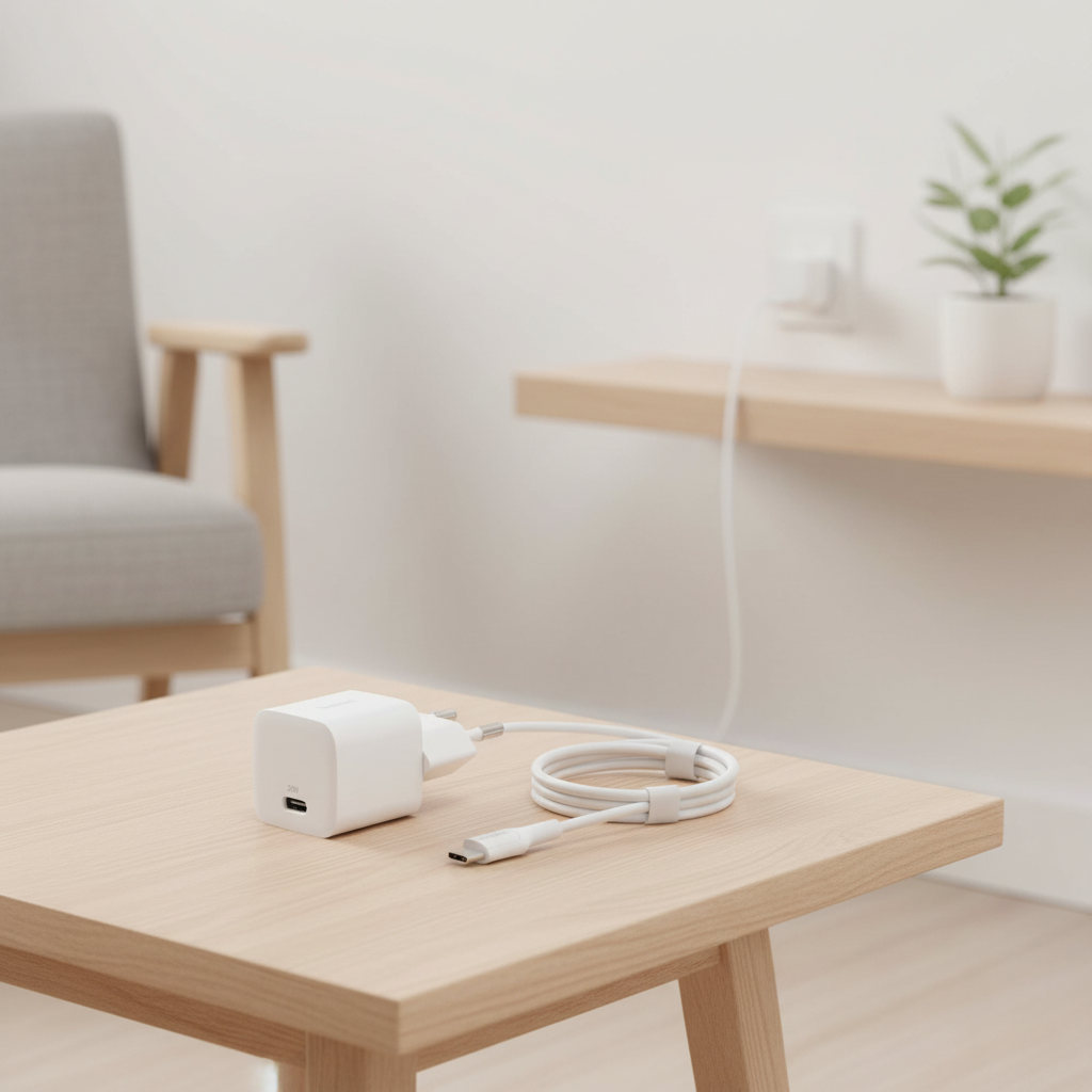 Belkin Chargeur USB-C Power Delivery 25 W avec câble, blanc