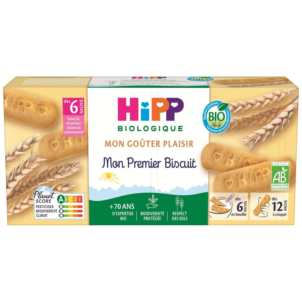 Hipp Mon premier biscuit bio, dès 6 mois, 4 x 45 g